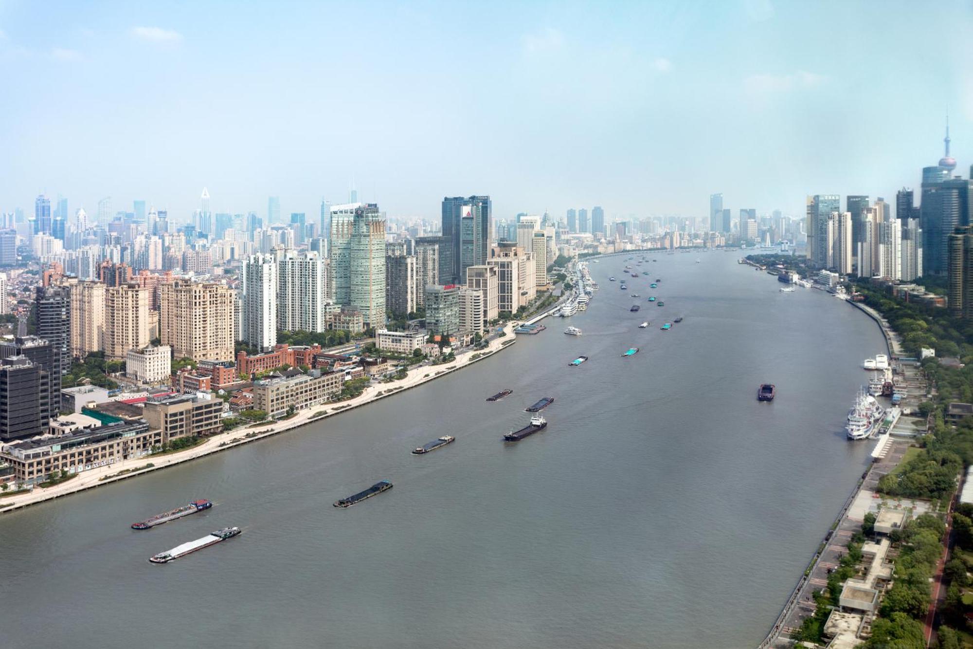 Jw Marriott Marquis Hotel Shanghai Pudong Exterior foto