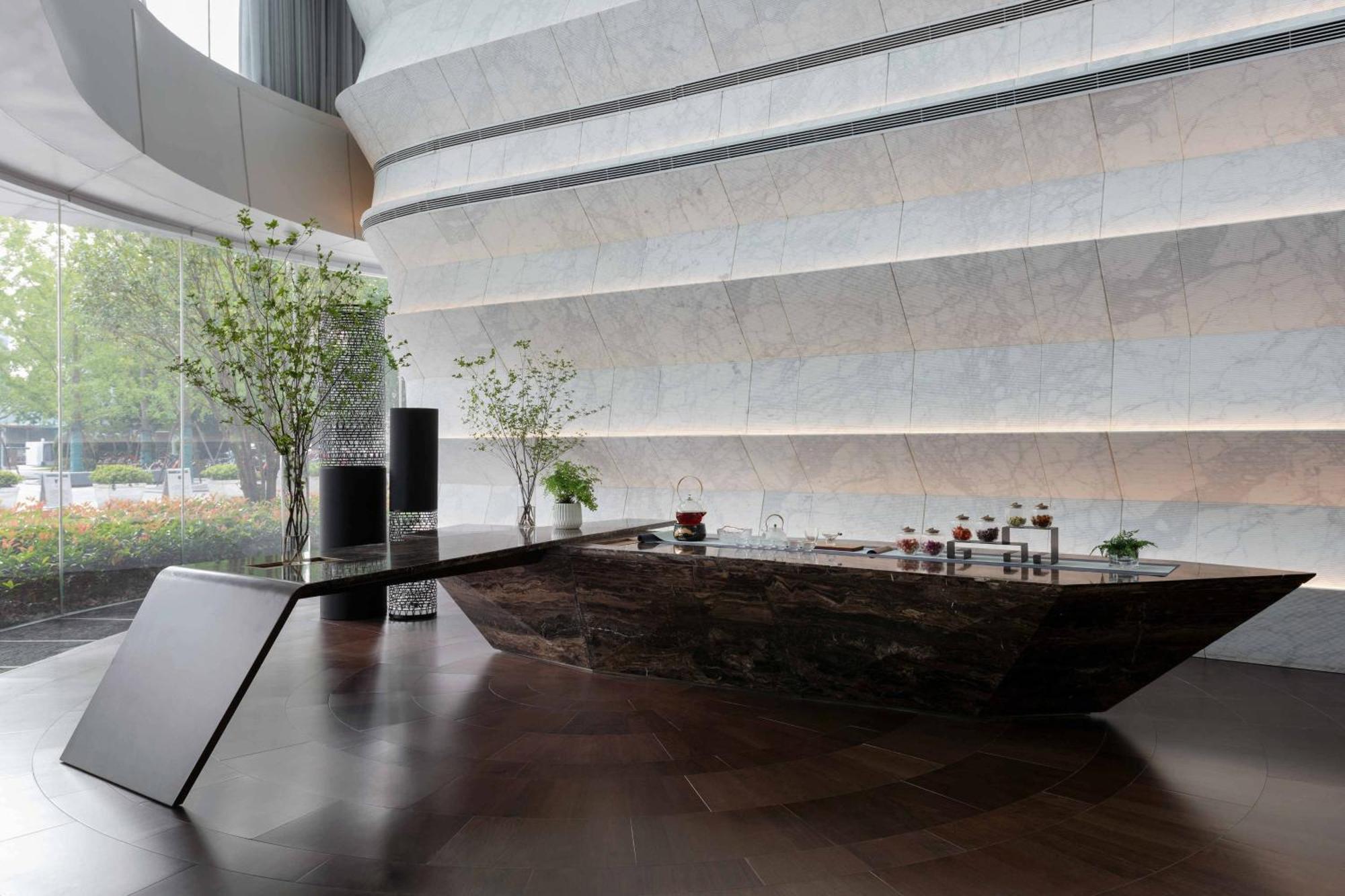 Jw Marriott Marquis Hotel Shanghai Pudong Exterior foto