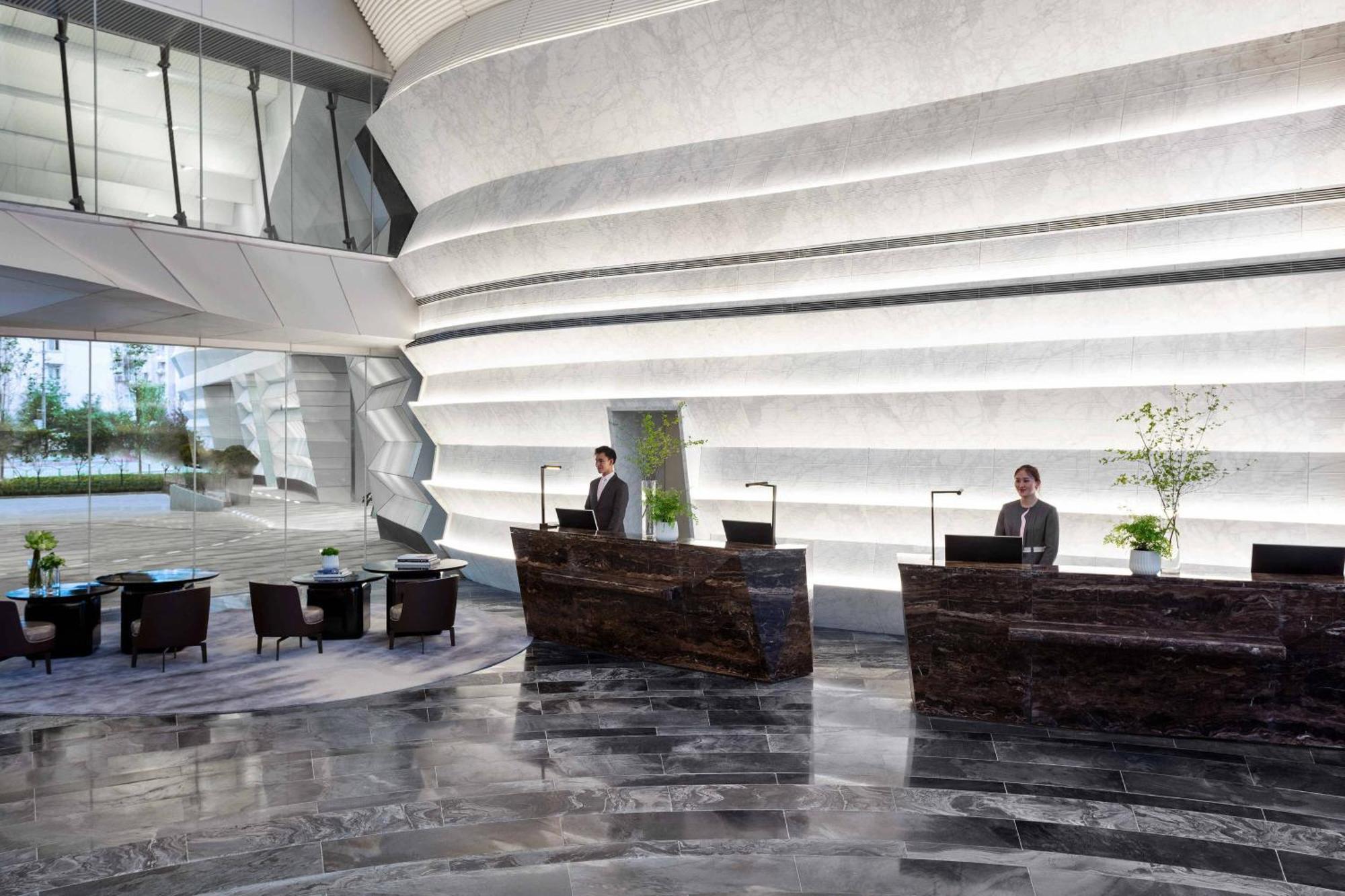 Jw Marriott Marquis Hotel Shanghai Pudong Exterior foto