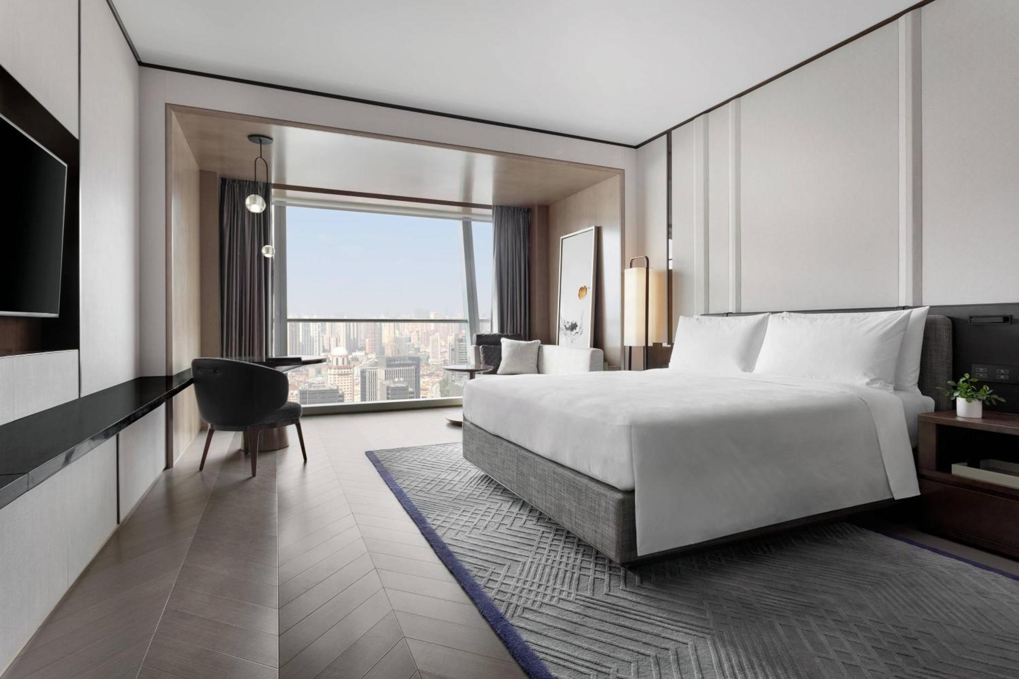 Jw Marriott Marquis Hotel Shanghai Pudong Exterior foto
