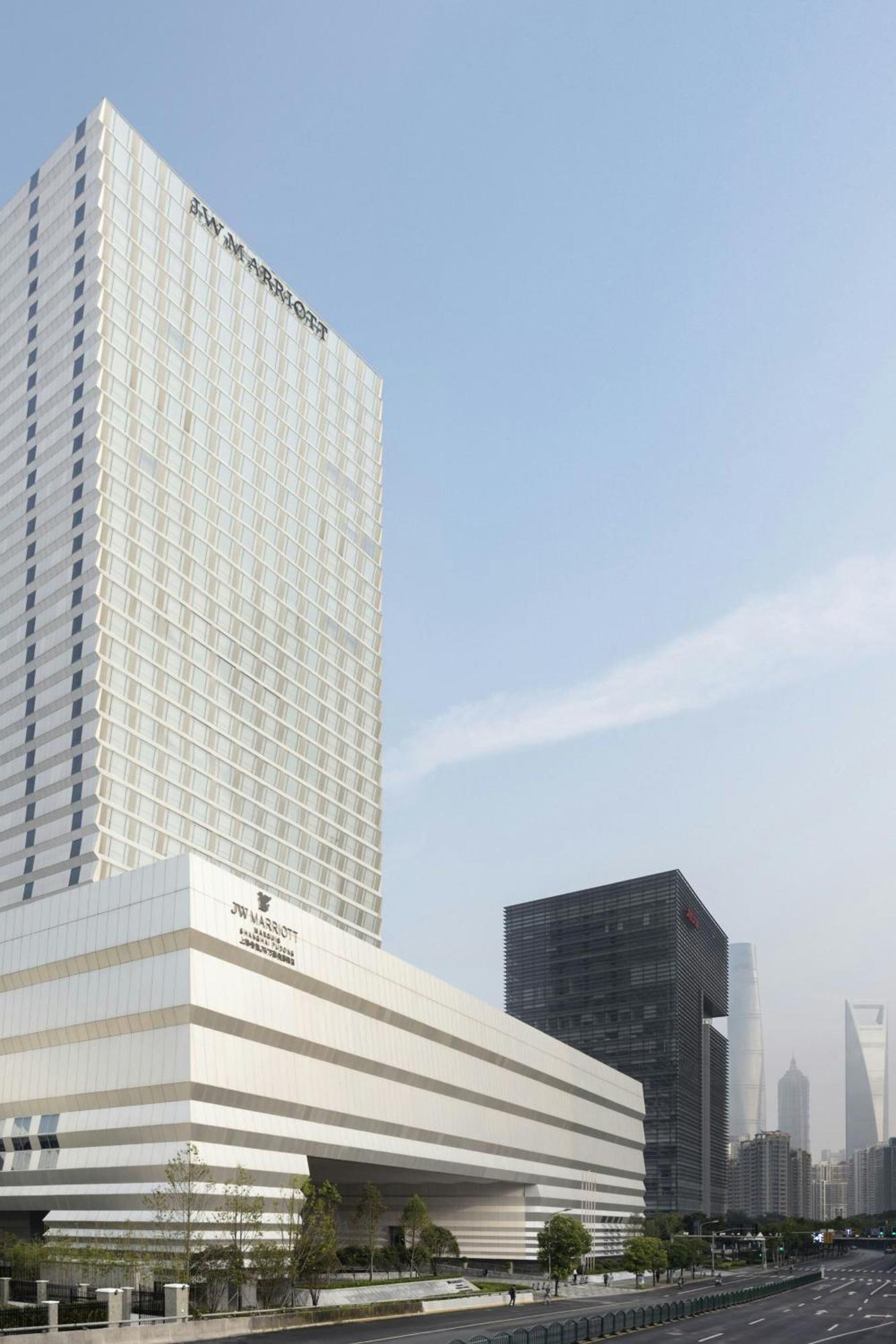 Jw Marriott Marquis Hotel Shanghai Pudong Exterior foto