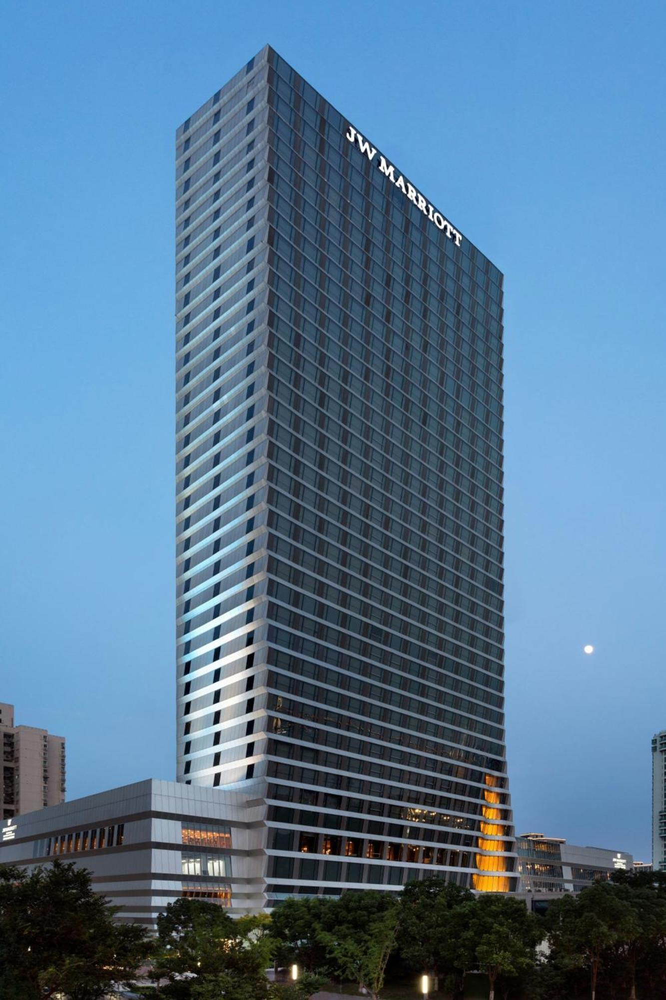 Jw Marriott Marquis Hotel Shanghai Pudong Exterior foto