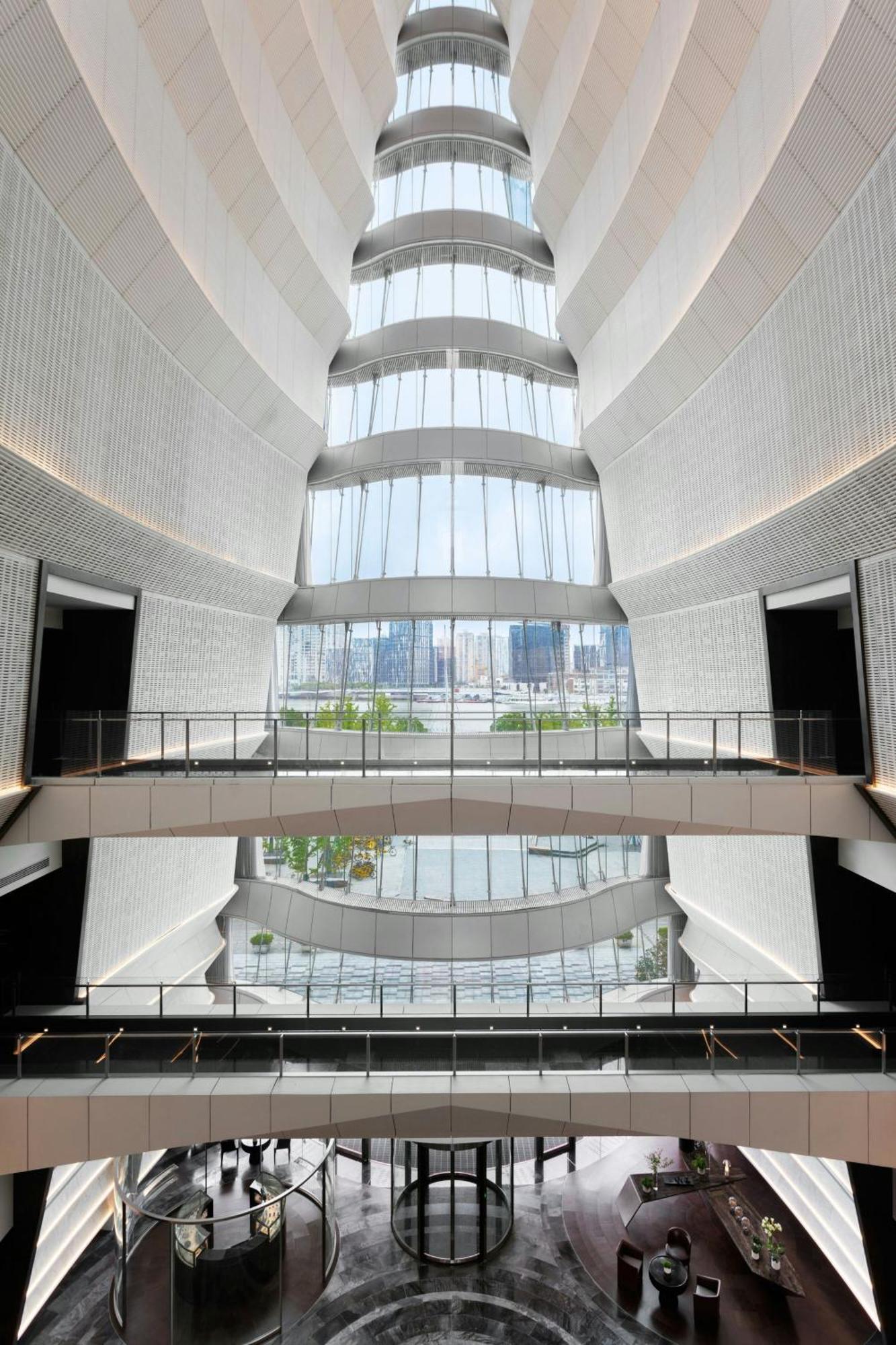 Jw Marriott Marquis Hotel Shanghai Pudong Exterior foto