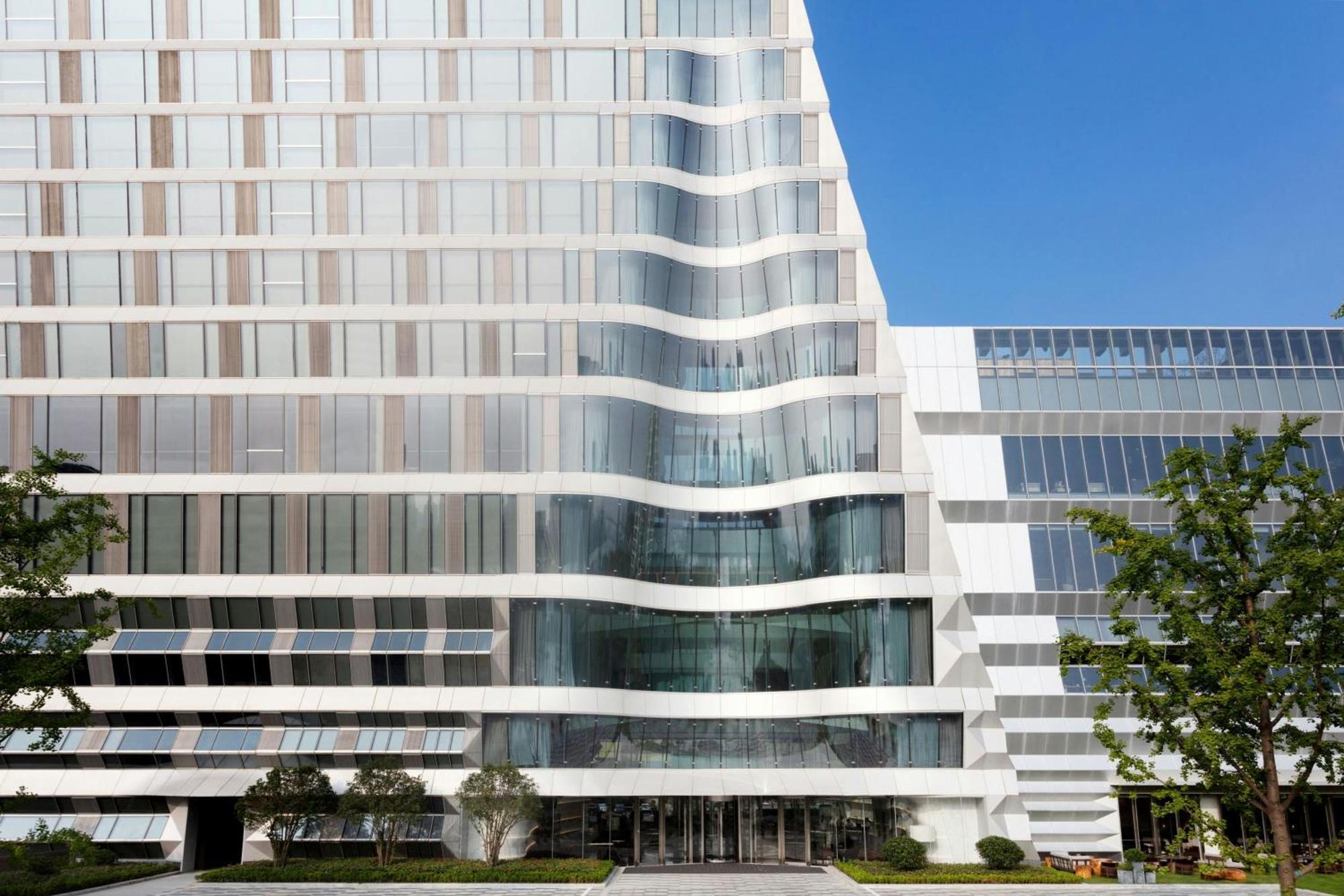 Jw Marriott Marquis Hotel Shanghai Pudong Exterior foto